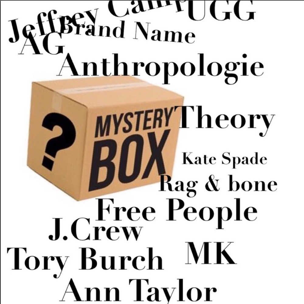 Mystery Box NWT MSRP $300+ Designer Reseller